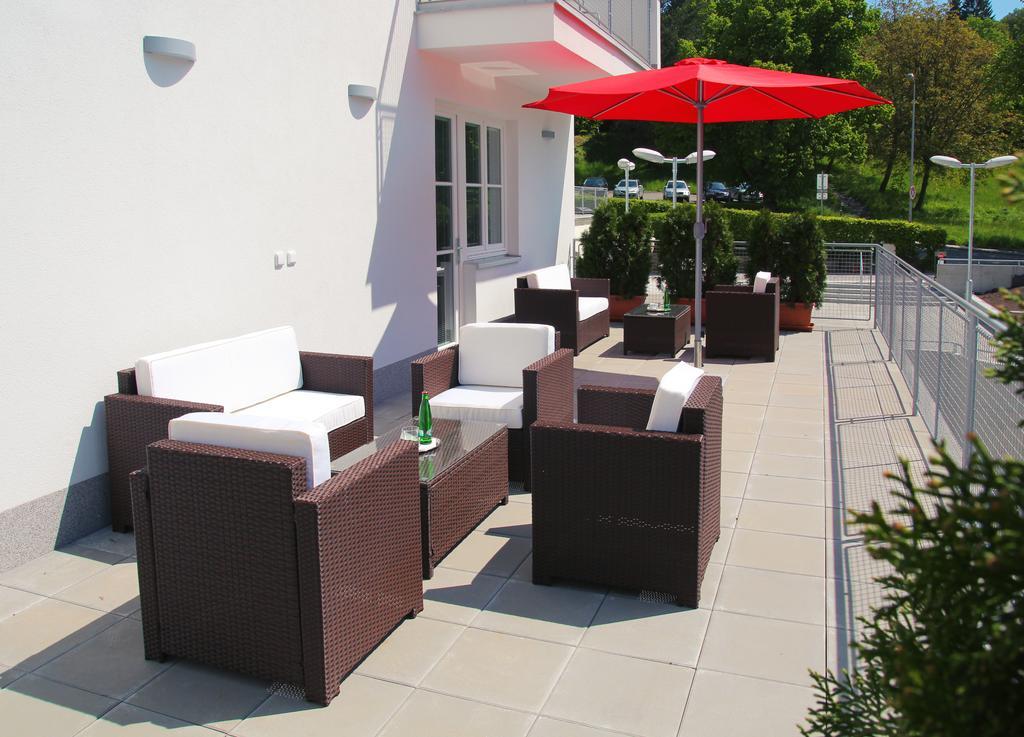 Hotel Vila Viola Luhacovice Bagian luar foto