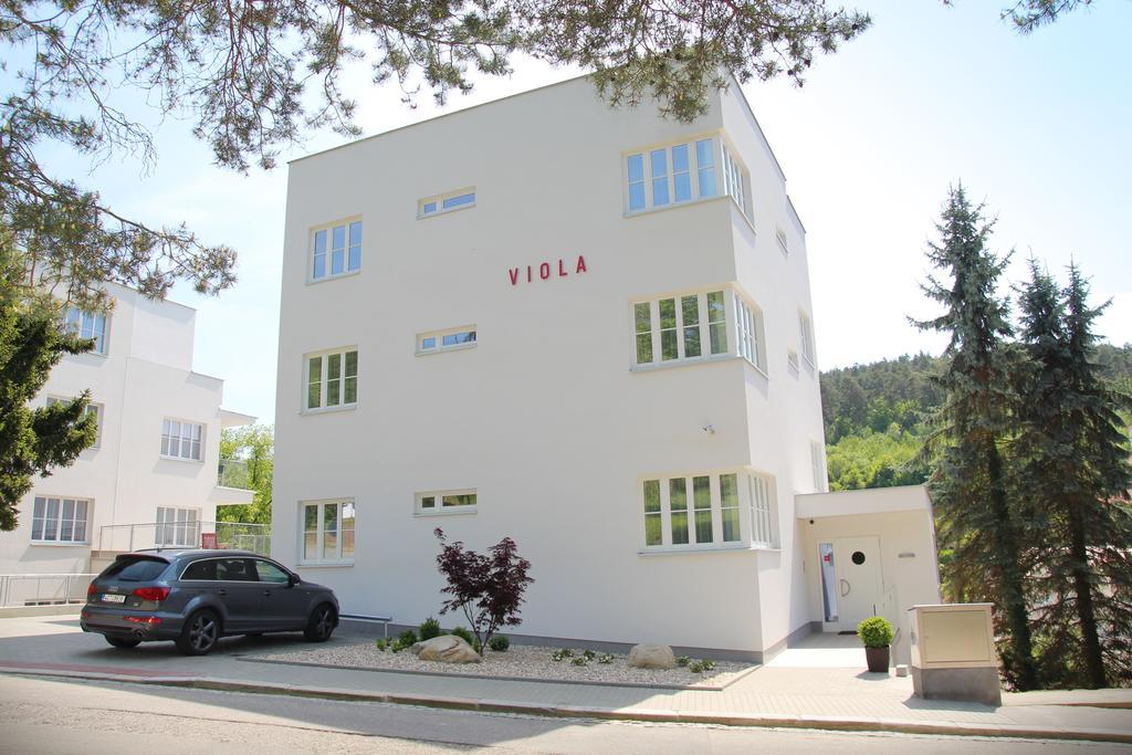Hotel Vila Viola Luhacovice Bagian luar foto